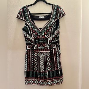 NWOT PARKER Elijah size S beaded dress